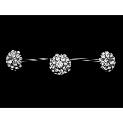 ELITE COLLECTION - CRYSTALLURE HAIR PINS SET OF THREE - SAMPLE 2 