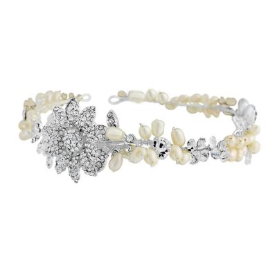 Angelica Luxe Embellished Hair Vine - Ivory -hp17  SASSB 