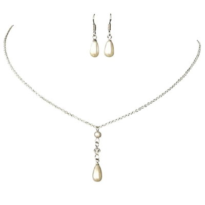 ATHENA COLLECTION  - Simply Chic Pearl Necklace Set - NK136