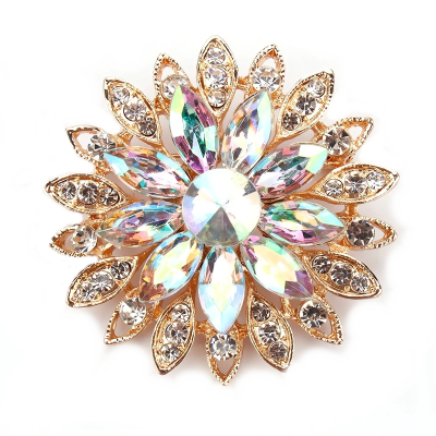 ATHENA COLLECTION - VINTAGE GLAM BROOCH - 43