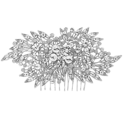 ELITE COLLECTION - Classic Extravagance Hair comb - Crystal (HCb)