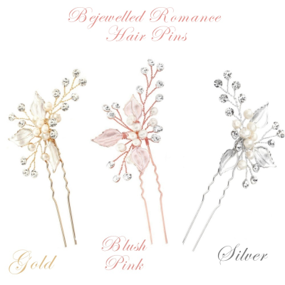 ATHENA COLLECTION - BEJEWELLED ROMANCE HAIR PIN COLLECTION
