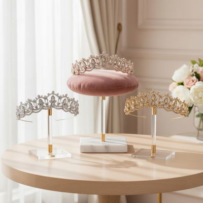 SASSB COLLECTION - JEWEL TIARA COLLECTION - SET OF THREE 