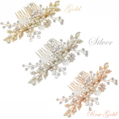 ATHENA COLLECTION - ETERNALLY PEARL HAIR COMB COLLECTION 