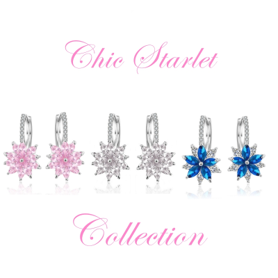 CUBIC ZIRCONIA COLLECTION - CHIC STARLET COLLECTION 