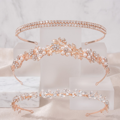 ATHENA COLLECTION - ROSE GOLD HEADBAND COLLECTION - RG 