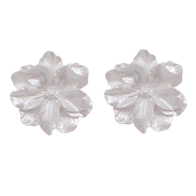 ATHENA COLLECTION - CHIC FLOWER EARRINGS - CZER689 
