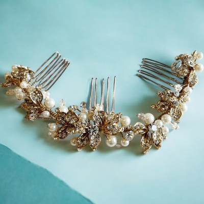 ATHENA COLLECTION - LUXE GOLD COMB - SAMPLE14 - GOLD 