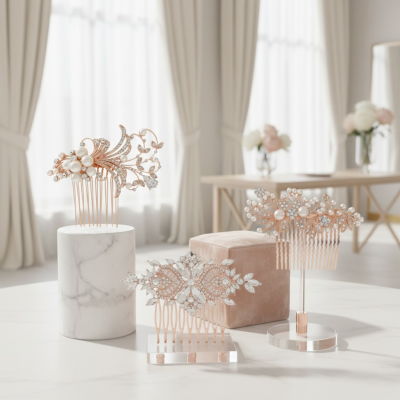 ATHENA COLLECTION - ROSE GOLD COMB COLLECTION 1
