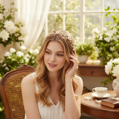 ATHENA COLLECTION - GOLD VINTAGE VINE - AHB238 