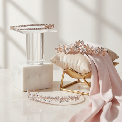 ATHENA COLLECTION - ROSE GOLD HEADBAND COLLECTION - RG 