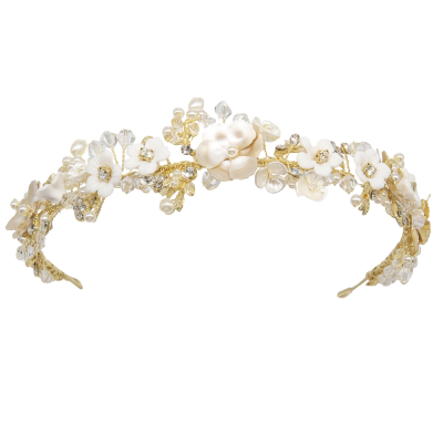 ATHENA COLLECTION - LUXE HEADBAND - AHB96 GOLD