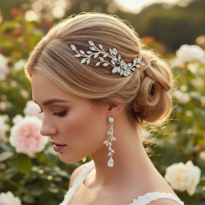 CUBIC ZIRCONIA COLLECTION - CAPTIVATING VINE SET - SILVER