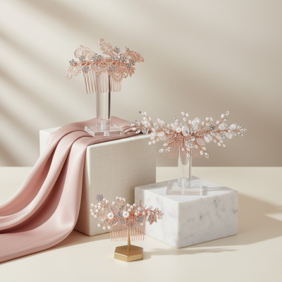 ATHENA COLLECTION - ROSE GOLD COMB COLLECTION - RG1