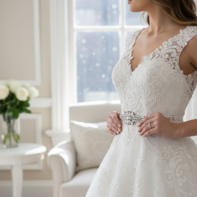 ATHENA COLLECTION - VINTAGE SPARKLE BELT - BELT32