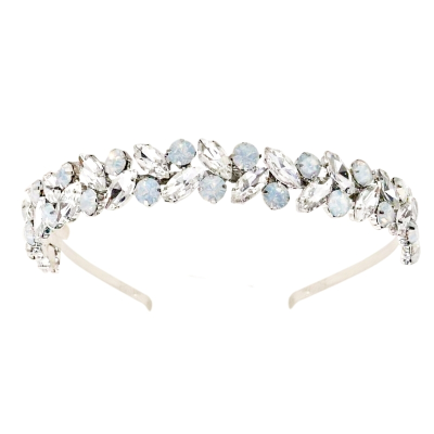 ATHENA COLLECTION - STARLET CHIC CRYSTAL HEADBAND - AHB188 OPAL 