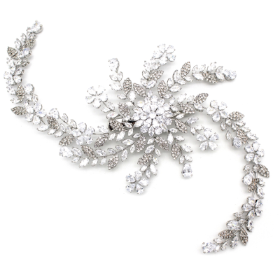 CUBIC ZIRCONIA COLLECTION - CRYSTAL EXTRAVAGANCE HEADPIECE - AHB79