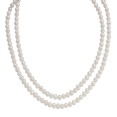 ATHENA COLLECTION - CHIC PEARL NECKLACE - CZNK218 