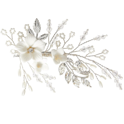ATHENA COLLECTION - DAINTY FLOWER HAIR CLIP - CLIP 771