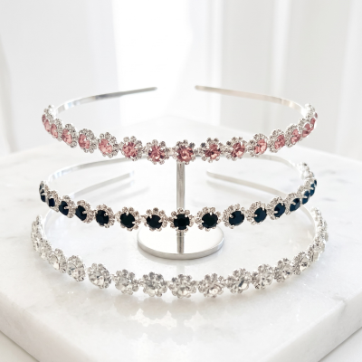 ATHENA COLLECTION - CRYSTAL HEADBAND SET - DAINTY DIVA  AHB236