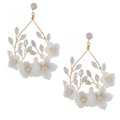 ATHENA COLLECTION - ENCHANTING EARRINGS - CZER693 GOLD 