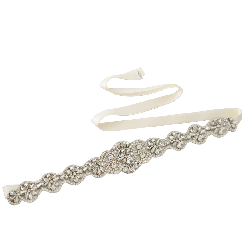Athena Collection - Exquisite Wedding Belt 14 - Ivory | Athena Bridal ...