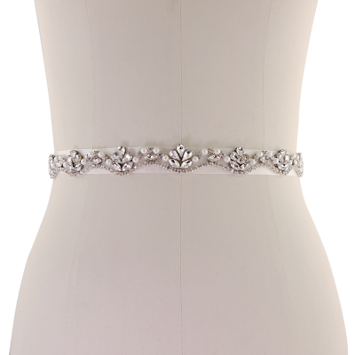 ATHENA COLLECTION - STARLET BRIDAL BELT - BELT 18 - IVORY