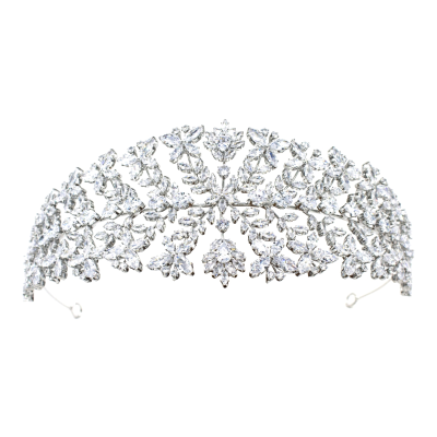 CUBIC ZIRCONIA COLLECTION - GRACEFUL ELEGANCE HEADPIECE - AHB55