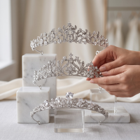 ATHENA - EXQUISITE SILVER TIARA COLLECTION - 1