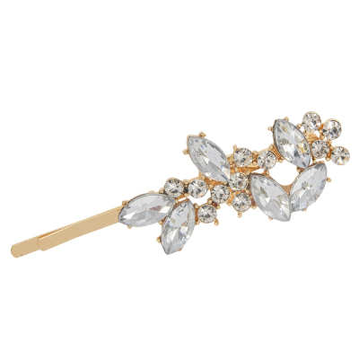 ATHENA COLLECTION - CRYSTAL ELEGANCE CLIP - CLIP767 GOLD