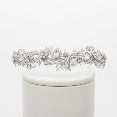 ELITE COLLECTION - CRYSTAL LUXE HEADBAND - LIMITED EDITION - HC4 SILVER