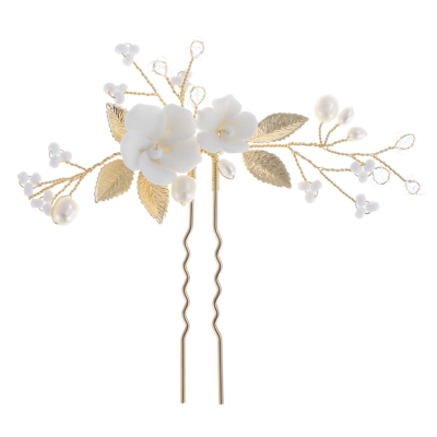 ATHENA COLLECTION - EXQUISITE HAIR PIN - PIN74 GOLD