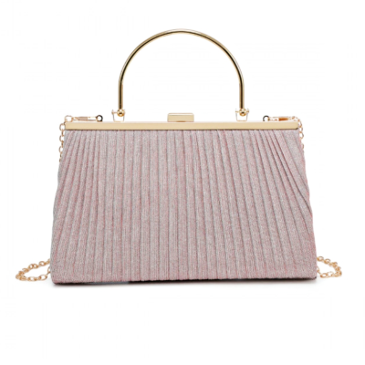 ATHENA COLLECTION - GLITTER BAG - PINK