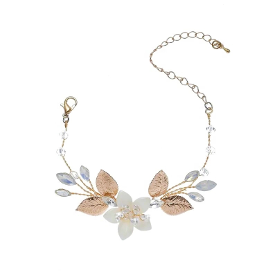 ATHENA COLLECTION - CHIC GOLD BRACELET - BR173 GOLD 