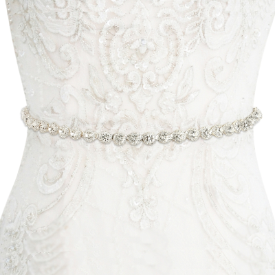 ATHENA COLLECTION -  CRYSTAL TREASURE BRIDAL BELT 21