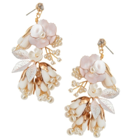 ATHENA COLLECTION - OPULENCE EARRINGS - CZER655 GOLD