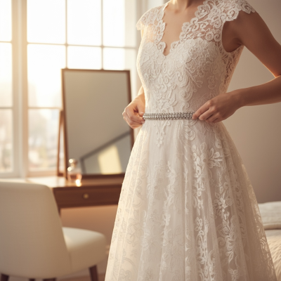 ATHENA COLLECTION - CRYTAL CHIC WEDDING BELT 28