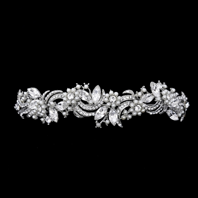 ELITE COLLECTION - CRYSTAL LUXE HEADBAND - LIMITED EDITION - HC4 SILVER