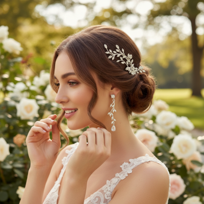 CUBIC ZIRCONIA COLLECTION - CAPTIVATING VINE SET - SILVER