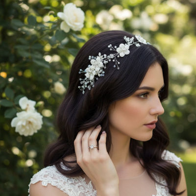 ARABELLA - ENCHANTING HAIR VINE -HP2- SASSB - IVORY 