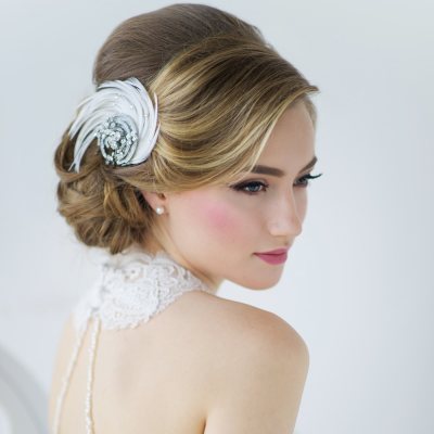 Adoria Luxe Feather Headpiece - SASSB HP-14