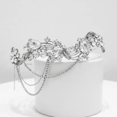 ELITE COLLECTION - Bejewelled Gatsy Style Headband - HDB311