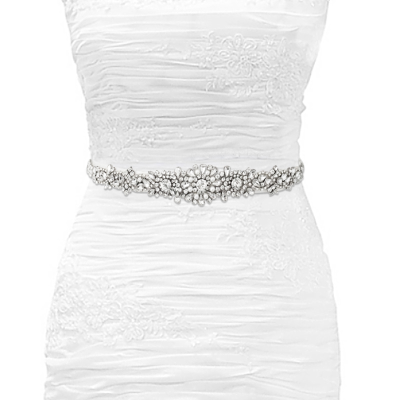 ATHENA COLLECTION - LUXE PEARL BRIDAL BELT 27