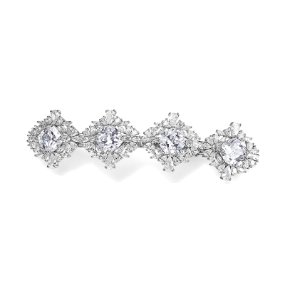 CUBIC ZIRCONIA COLLECTION - LUXE OPULENCE HAIR CLIP - CLIP761