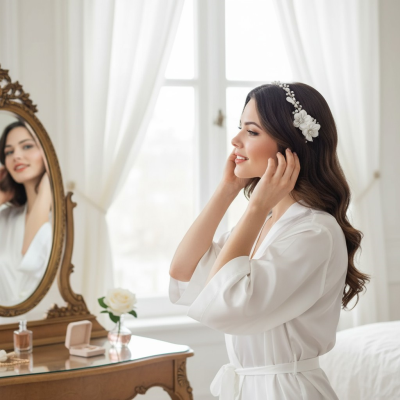 ANAIS Bohemian Chic Headpiece HP7- SILVER - SASSB 