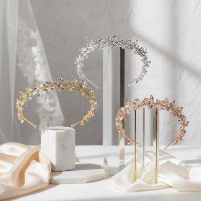 ATHENA COLLECTION - CRYSTAL CHIC HEADBAND COLLECTION  - (THREE HEADBANDS)