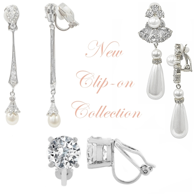 CZ COLLECTION - VINTAGE INSPIRED CLIP-ON COLLECTION 