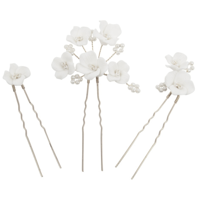 ATHENA COLLECTION - ALLURE HAIR PIN SET - PIN66 SILVER 