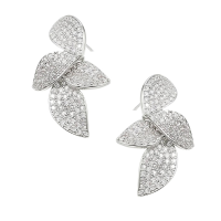 CUBIC ZIRCONIA COLLECTION - CRYSTAL CHIC EARRINGS - CZER798