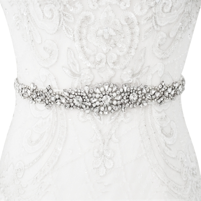 ATHENA COLLECTION - LUXE PEARL BRIDAL BELT 27